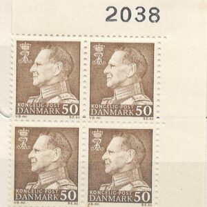 4-blok 50 øre dk-0460 2038