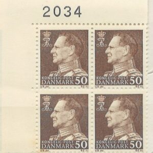 4-blok 50 øre dk-0460 2034