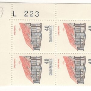 4-blok 40 øre dk-0538 L223