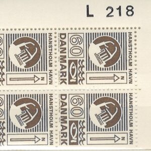 4-blok 60 øre dk-0535 L218