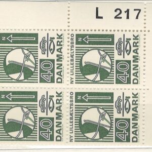 4-blok 40 øre dk-0534 L217