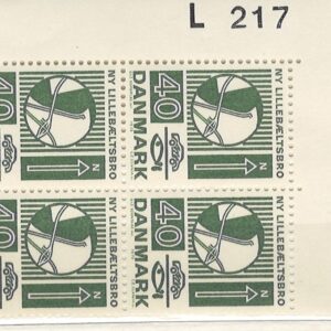 4-blok 40 øre dk-0534 L217