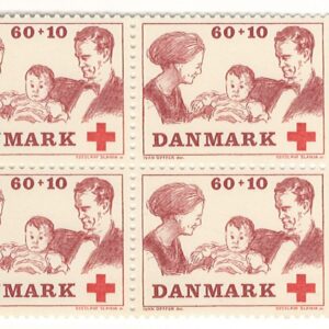 8-blok 60+10 Røde Kors