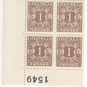 4-blok dk-pm31 1 kr 1549