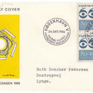 24101966 Firblok Flygtning 66 1966, København