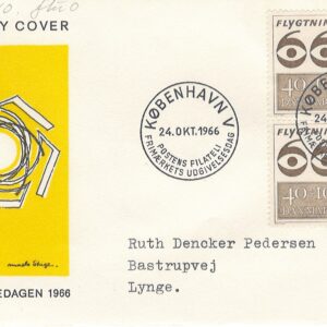 24101966 Firblok Flygtning 66 1966, København
