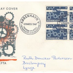 02031967 Firblok EFTA 1967, København