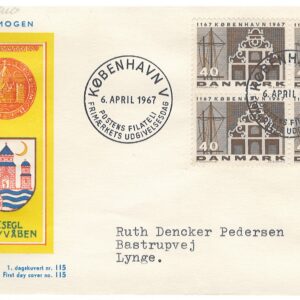 06041967 Firblok København 800 år 1967, København