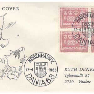 27041968 Firblok Dania 68 1968, København