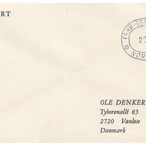 29091970 Fanø-Esbjerg 1970, Fanø Postfærge