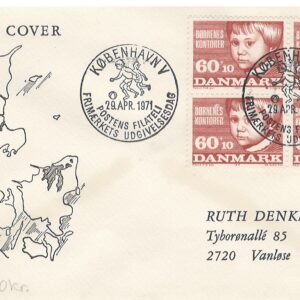 29041971 Firblok Børnenes Kontorer 1971, København