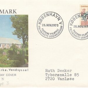28111973 Kalkmalerier Jetsmark Kirke Vendsyssel 1973, København