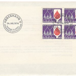 24011974 Firblok Bolddonorsagen 1974, København