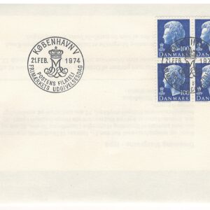 21021974 Firblok Dronning Margrethe 1974, København