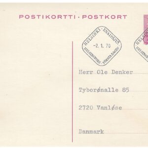02011970 Postkort 1970, Helsinki