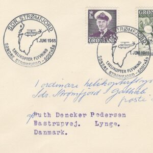 01061965 1. helikopterflyvning 1965, Sdr. Strømfjord