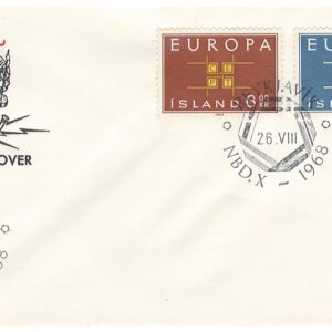 26081968 CEPT 1968, Reykjavík