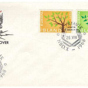 26081968 CEPT 1968, Reykjavík