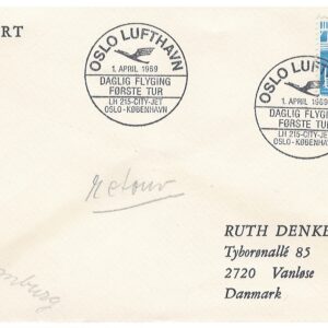 01041969 Første tur Oslo-København 1969, Oslo