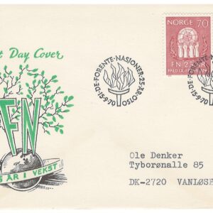 15091970 FN 25 år 1970, Oslo