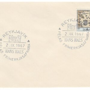 02091967 Hans Hals konvolut 1967, Reykjavík