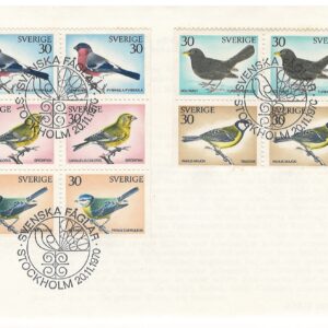 20111970 Svenska Fåglar 1970, Stockholm