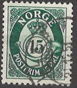 15 øre no371 stemplet