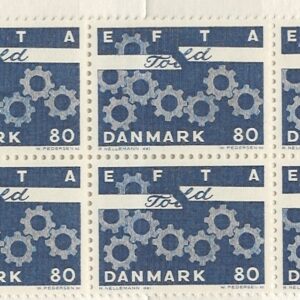 10-blok 80 øre dk-0453
