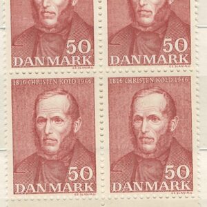 4-blok 50 øre dk-0444