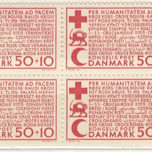 4-blok 50+10 øre dk-0441