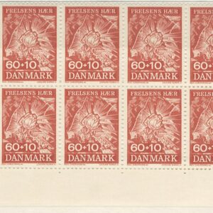 10-blok 60+10 øre dk-0467 L099
