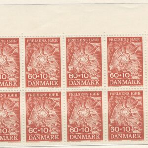 10-blok 60+10 øre dk-0467 L099
