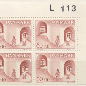 4-blok 60+10 øre dk-0472 L113