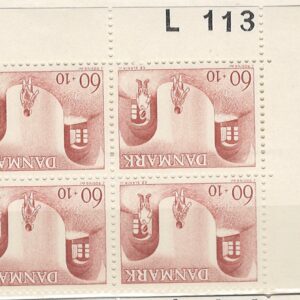 4-blok 60+10 øre dk-0472 L113