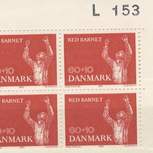 4-blok 60+10 øre dk-0495 L153