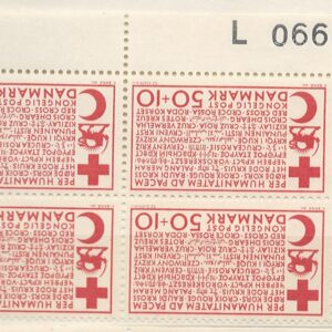 4-blok 50+10 øre dk-0441 L066