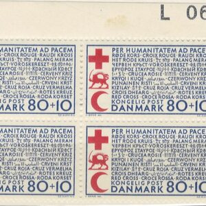 4-blok 80+10 øre dk-0442 L067