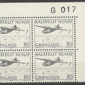 4-blok 80 øre gl98 G017