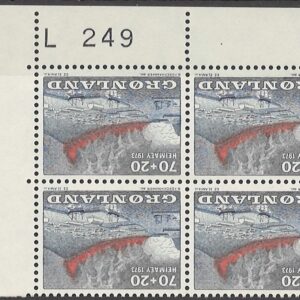 4-blok 70+20 øre gl86 L249