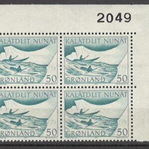 4-blok 50 øre gl79 2049