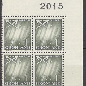 4-blok 1 øre gl47 2015