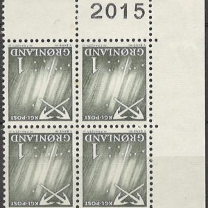 4-blok 1 øre gl47 2015