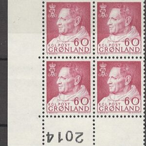 4-blok 60 øre gl69 2014