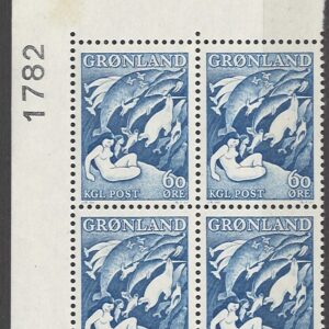 4-blok 60 øre gl39 1782
