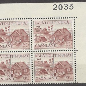 4-blok 60 øre gl76 2035