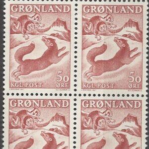 4-blok 50 øre gl66