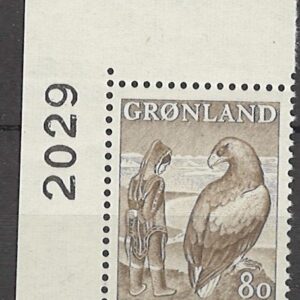 4-blok 80 øre gl73 2029