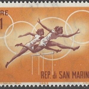 1 lire sm758 stemplet
