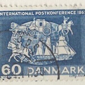 60 øre dk-0417 stemplet