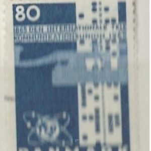 80 øre dk-0434 stemplet
